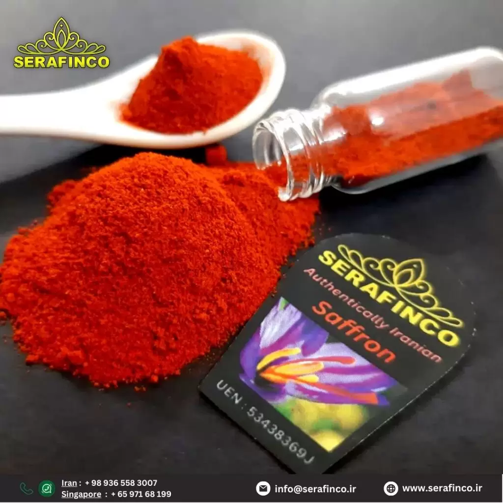 saffron powder packing