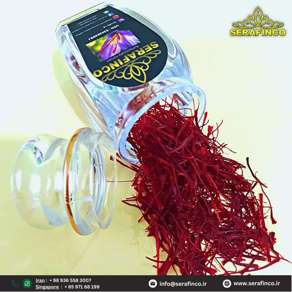 Saffron manufacturer Serafinco offers different types of packaging.